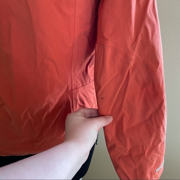 The north face hyvent Recco system orange coat M - Picture 9 of 9